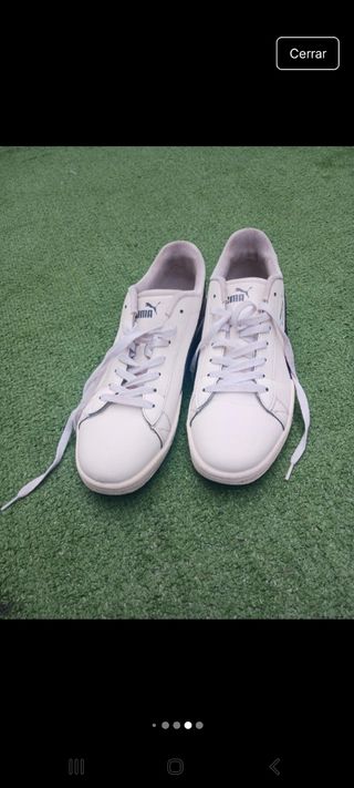 Zapatillas Puma Mercedes Blancas