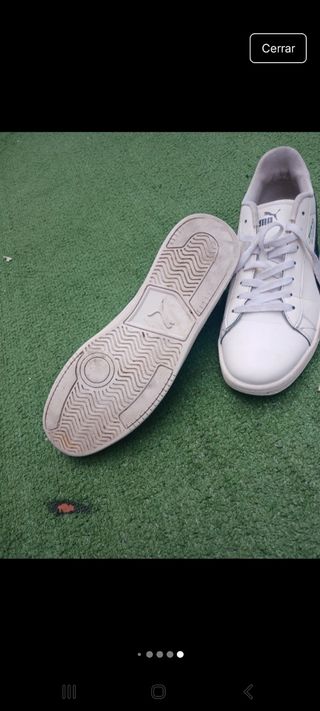 Zapatillas Puma Mercedes Blancas
