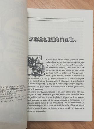 HISTORIA DE CABRERA Y DE LA GUERRA CIVIL - LIBRO -