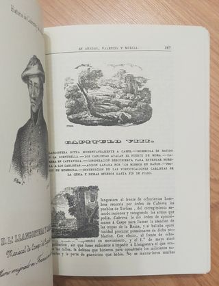 HISTORIA DE CABRERA Y DE LA GUERRA CIVIL - LIBRO -