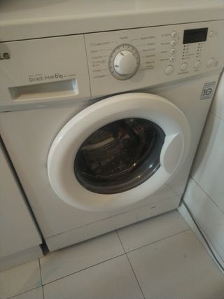 Lavadora LG Direct Drive 6kg