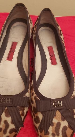 Bailarinas Carolina Herrera Animal Print