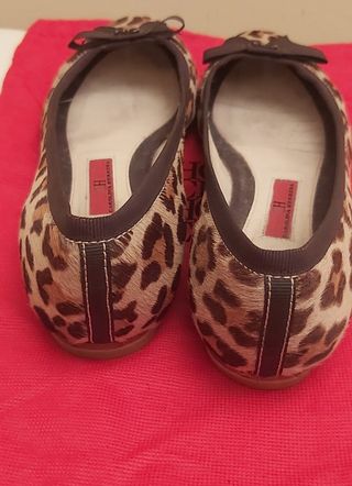 Bailarinas Carolina Herrera Animal Print