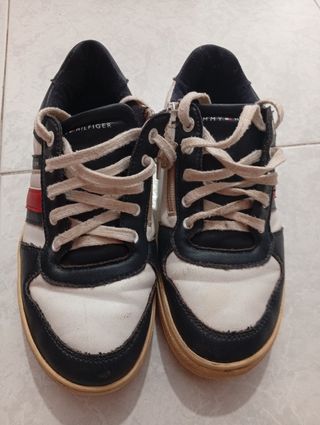 Zapatillas Tommy Hilfiger Azul y Blanco