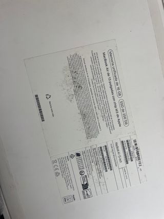MacBook Air Plata Nuevo