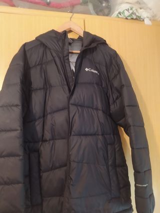 Chaqueta Columbia Negra Invierno