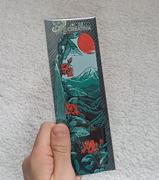 Marcapáginas 3D "Floración del Fuji"