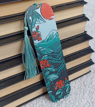 Marcapáginas 3D "Floración del Fuji"