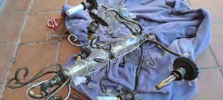 Lámpara de Araña Antigua 60x60