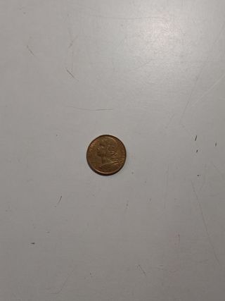 Moneda 10 céntimos República Francesa 196