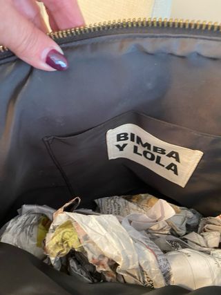 Bolso Bimba y Lola Azul y Blanco