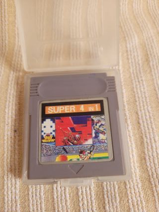 Cartucho Game Boy Super 4 en 1