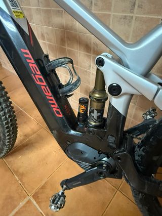 Bicicleta eléctrica MTB Megamo crave carbón 02