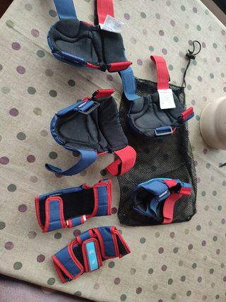 Protecciones para patinar rodilleras, coderas y m