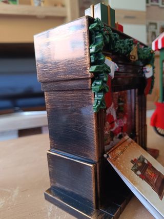 Chimenea Navideña Decorativa