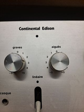 Amplificador Continental Edison PA 9718 Plata