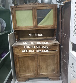 Mueble alacena vitrina PARA RESTAURAR