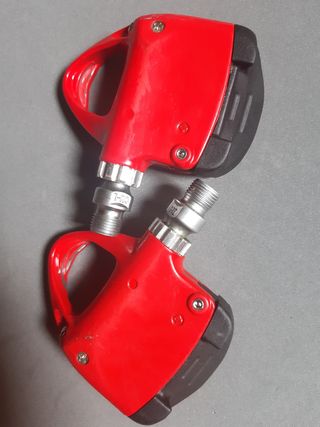Pedales de Bicicleta Rojos EXUS