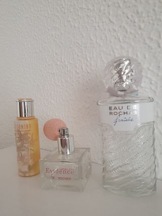 Set di 3 flaconi di profumo vuoti