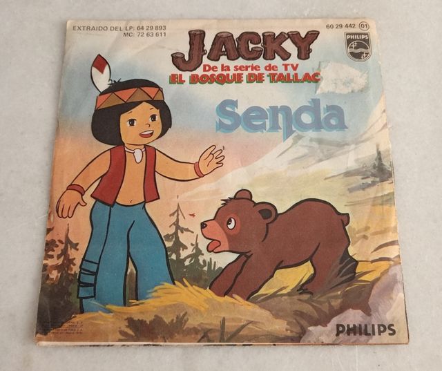Vinilo Infantil Jacky El Bosque de Tallac Senda