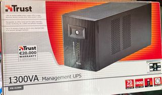 SAI Trust 1300VA Management UPS – Batería respaldo