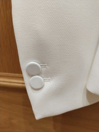 Americana Blanca Zara Basic