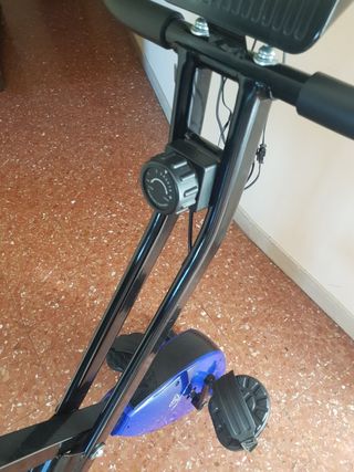 Cyclette pieghevole