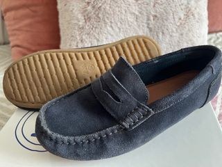 Mocasines piel niño talla 34