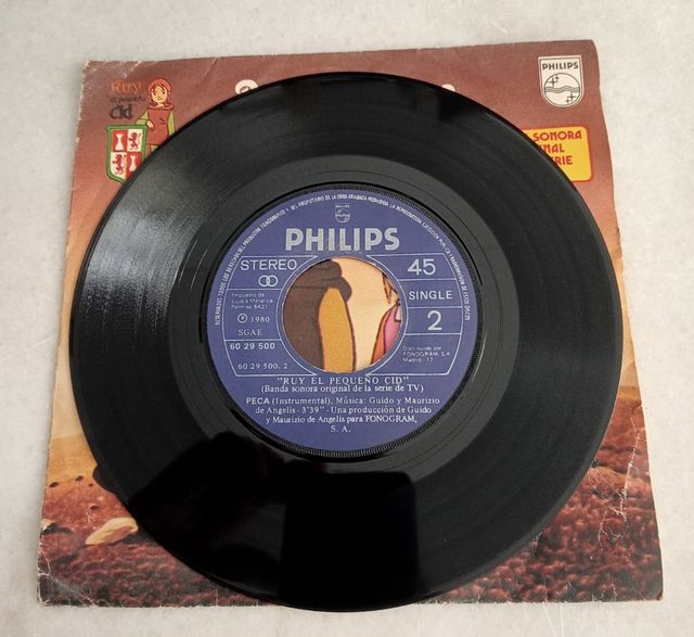 Vinilo Ruy y Jimena Banda Sonora Philips