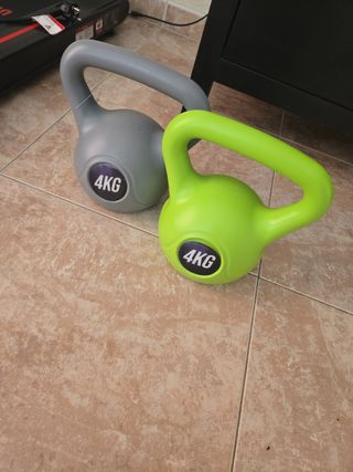 2 Mancuernas Kettlebell 4kg