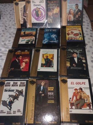 13 Películas DVDLIBRO Grandes Clásicos 3€ cafa una