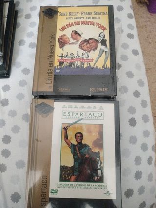 13 Películas DVDLIBRO Grandes Clásicos 3€ cafa una