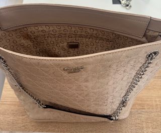 Bolso Guess Beige Auténtico