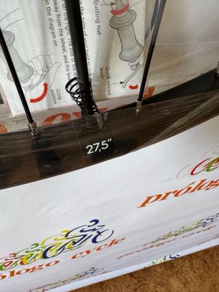 Rueda Delantera 27.5 Disco 6 Tornillos