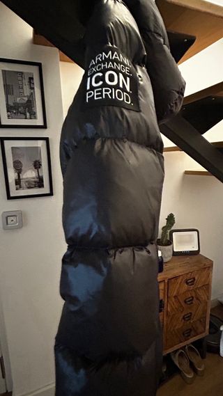 Armani Exchange Chaquetón Icon 3/4 Negro