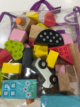 Bloques de Construcción de Madera