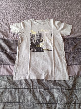 Camiseta Gris Talla 12-13 años