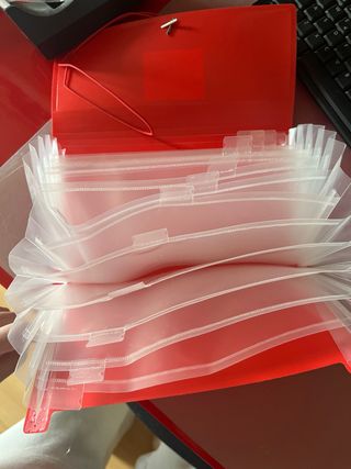 Carpeta Clasificadora RECIBO 13 separadores