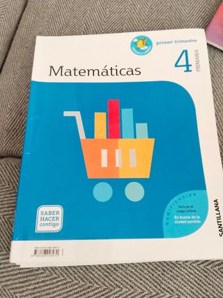 Libro 4 de primera de matematicas