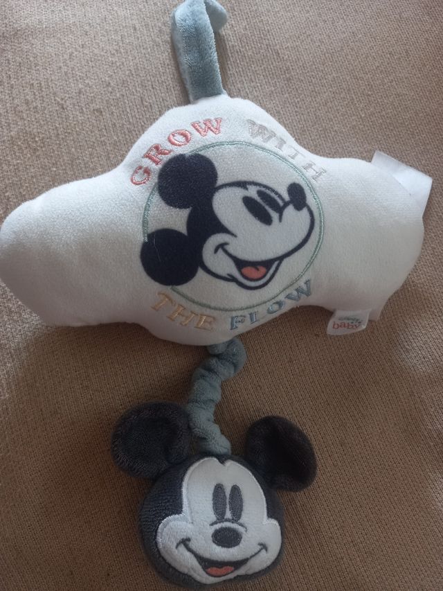 Peluche musical Mickey Mouse para colgar