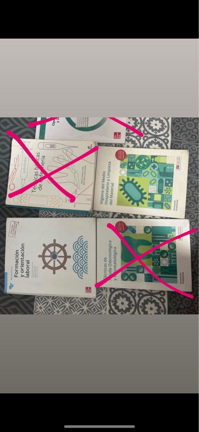 Libros Auxiliar Enfermería TCAE