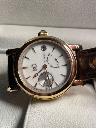 Reloj BG Automático Oro Blanco
