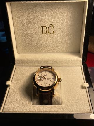 Reloj BG Automático Oro Blanco