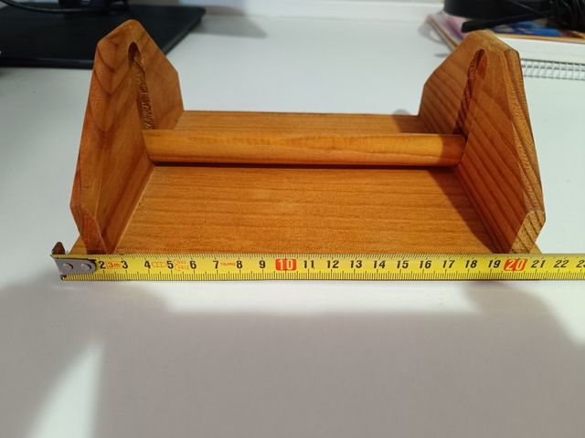 Servilletero de madera