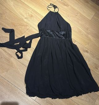 Vestido fiesta negro T40