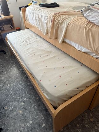 Cama nido con 2 colchones