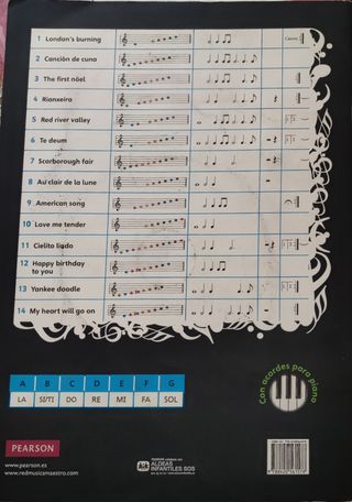 Libro Flauta Fácil Nivel 2 Pearson