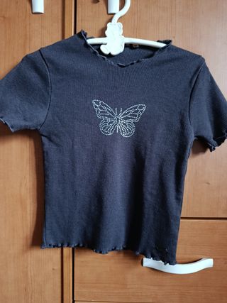 Lote 6 camisetas manga corta talla XS