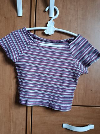 Lote 6 camisetas manga corta talla XS