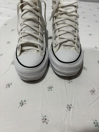 Converse Blancas Plataforma